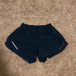 Lululemon 4” Hotty Hot Shorts Navy